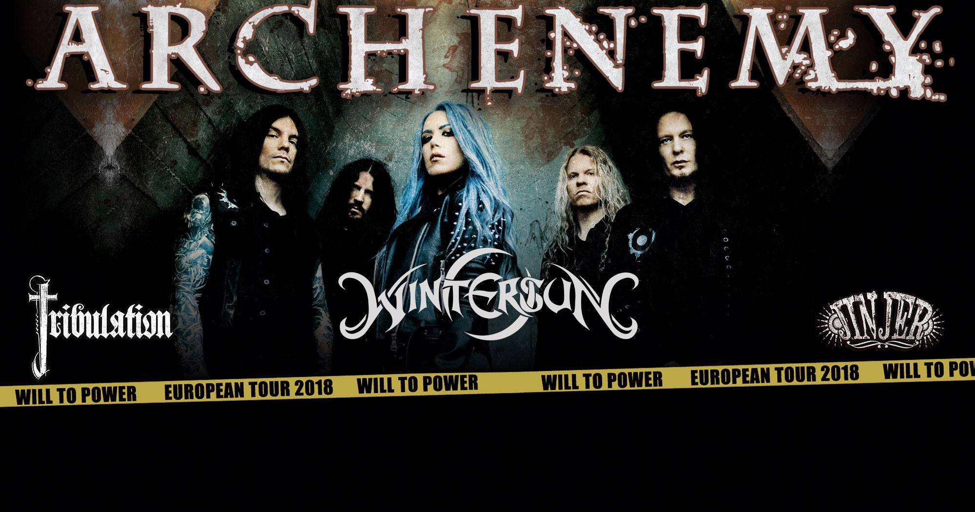 Arch Enemy Am 05022018 In Berlin Huxleys Neue Welt 