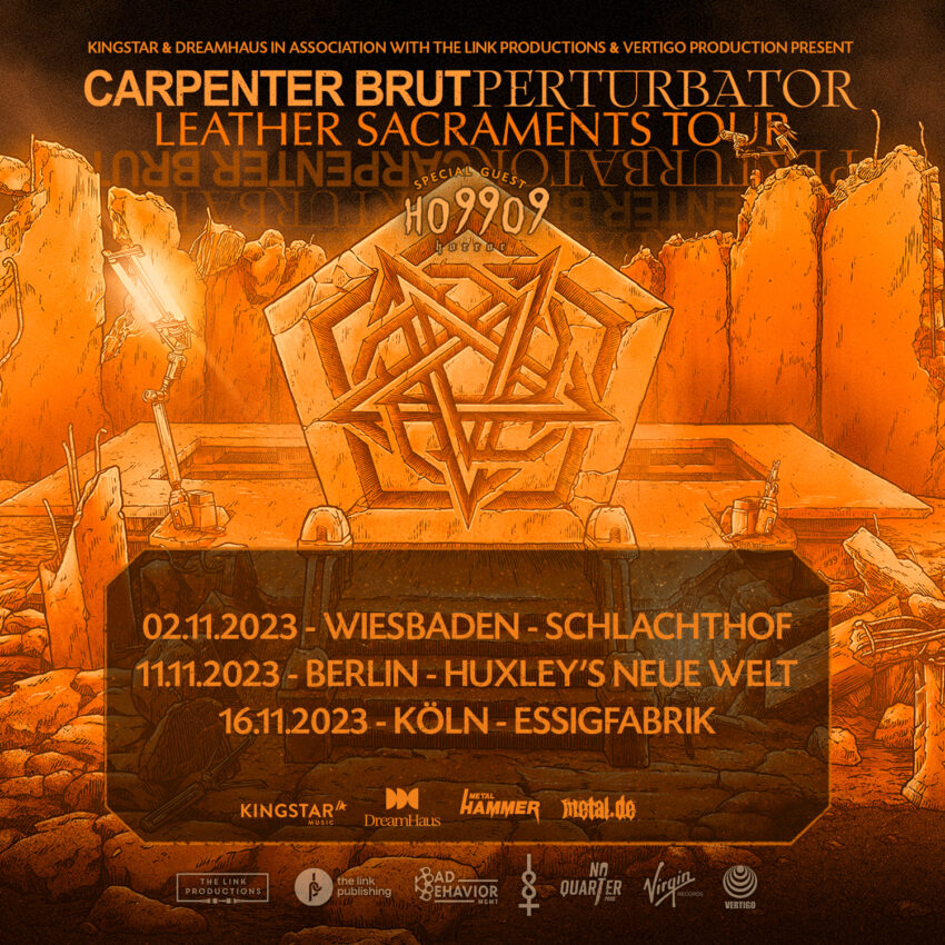 Photo von Carpenter Brut & Perturbator