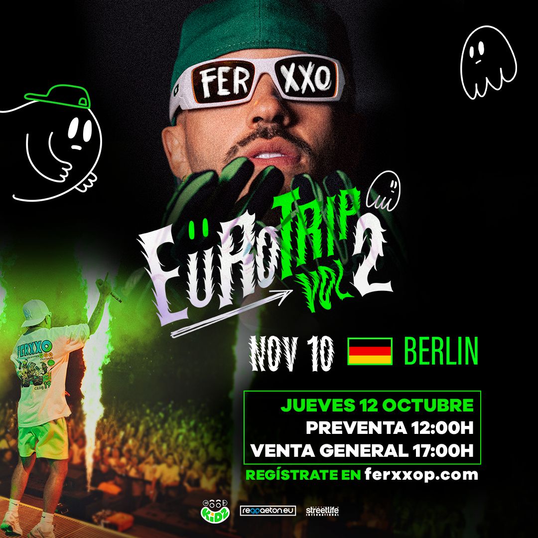 Feid - Am 10.11.2023 in Berlin @ Huxleys Neue Welt